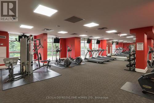 1616 - 9225 Jane Street, Vaughan, ON - Indoor Photo Showing Gym Room