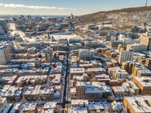 Aerial photo - 3602 Rue Durocher, Montréal (Le Plateau-Mont-Royal), QC - Outdoor With View