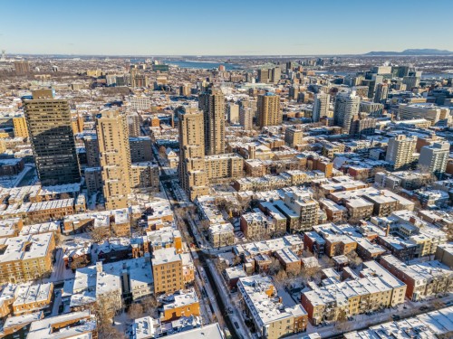 Aerial photo - 3602 Rue Durocher, Montréal (Le Plateau-Mont-Royal), QC - Outdoor With View
