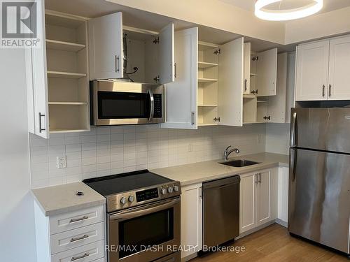 204 - 1130 Briar Hill Avenue, Toronto, ON - Indoor Photo Showing Kitchen With Stainless Steel Kitchen