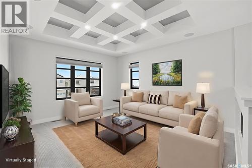 559 Bolstad Turn, Saskatoon, SK - Indoor Photo Showing Living Room