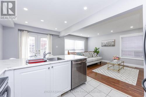 32 Lockheed Crescent, Brampton, ON - Indoor Photo Showing Kitchen With Double Sink