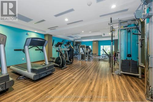 505 - 150 Main Street W, Hamilton, ON - Indoor Photo Showing Gym Room
