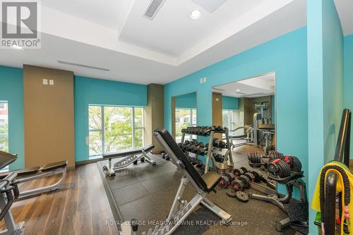 505 - 150 Main Street W, Hamilton, ON - Indoor Photo Showing Gym Room