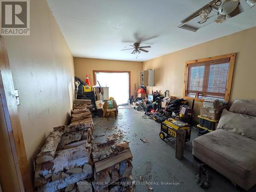 Attached Garage - 4198 Hwy 101 W, Black River-Matheson (Matheson), ON - Indoor Photo Showing Living Room