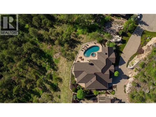 622 Jigger Place, Vernon, BC - Outdoor With In Ground Pool With View