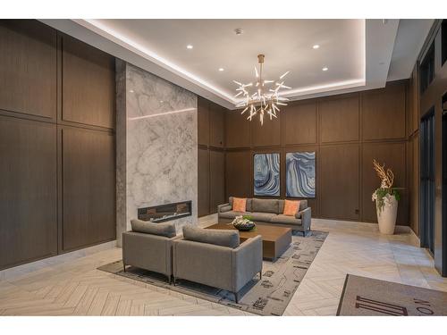 B116 8150 207 Street, Langley, BC - Indoor With Fireplace