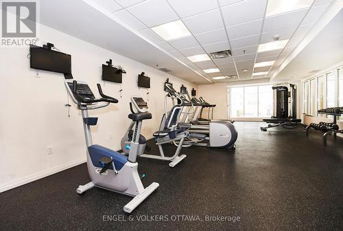 1507 - 195 Besserer Street, Ottawa, ON - Indoor Photo Showing Gym Room
