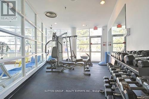 713 - 35 Trailwood Drive, Mississauga, ON - Indoor Photo Showing Gym Room