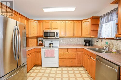 146 Copper Bay Rd, Bruce Mines, ON - Indoor Photo Showing Kitchen With Double Sink