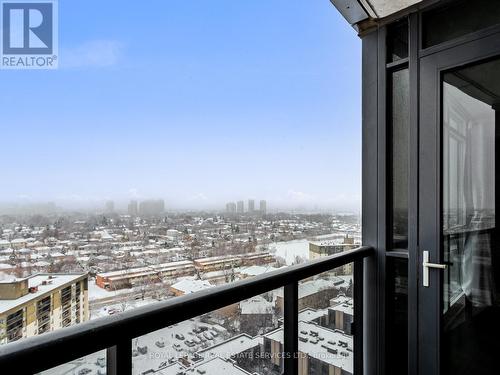 1710 - 1 Valhalla Inn Road, Toronto, ON - Outdoor With Balcony With View
