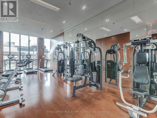 1710 - 1 Valhalla Inn Road, Toronto, ON - Indoor Photo Showing Gym Room