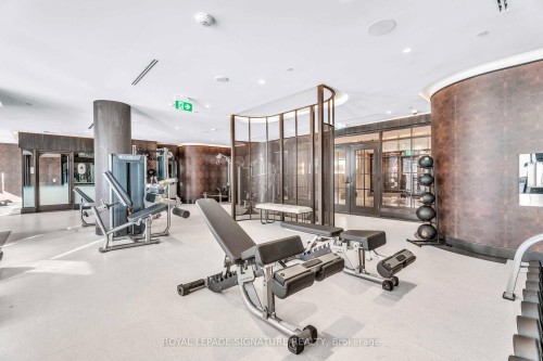 805-397 Royal Orchard Boulevard, Markham, ON - Indoor Photo Showing Gym Room