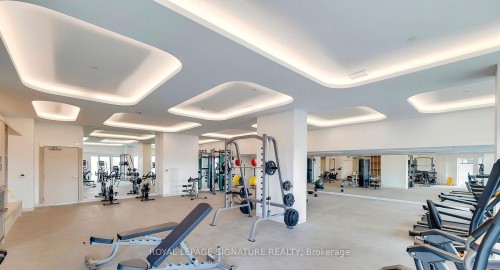 B520-3200 Dakota Common, Burlington, ON - Indoor Photo Showing Gym Room