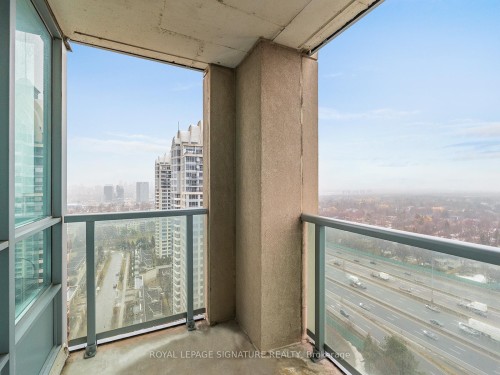 2307-17 Barberry Place, Toronto, ON - Outdoor With Balcony With Exterior