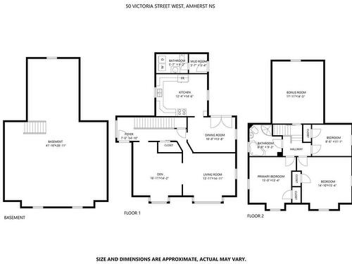 50 Victoria Street W, Amherst, NS 