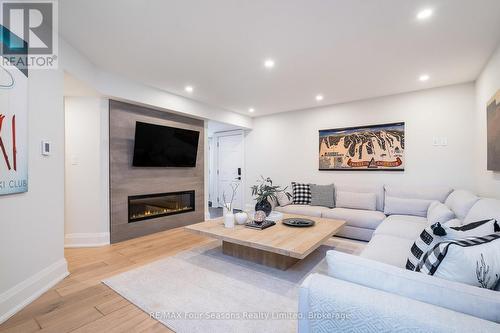 58 - 204 Blueski George Crescent, Blue Mountains, ON - Indoor Photo Showing Living Room With Fireplace