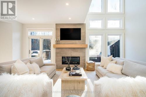 58 - 204 Blueski George Crescent, Blue Mountains, ON - Indoor Photo Showing Living Room With Fireplace