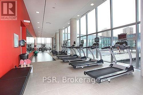 2104 - 103 The Queens Way, Toronto, ON - Indoor Photo Showing Gym Room