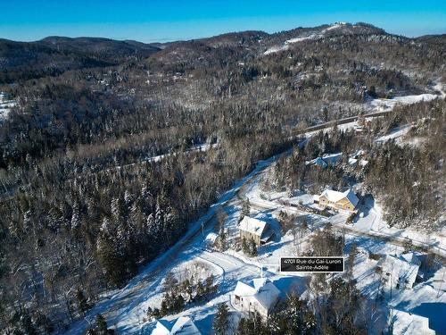 Photo aérienne - 4701  - 4703 Rue Du Gai-Luron, Sainte-Adèle, QC - Outdoor With View
