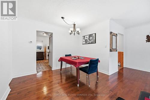 Dining Area with Rich Hardwood Flooring - 2299 Wiseman Court, Mississauga, ON - Indoor