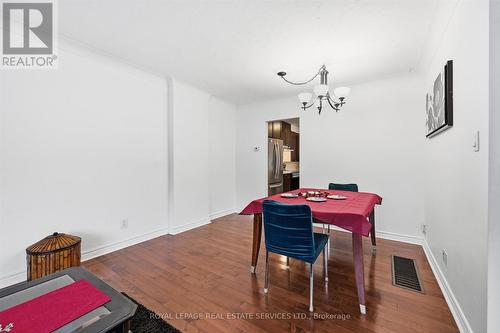 Dining Area with Rich Hardwood Flooring - 2299 Wiseman Court, Mississauga, ON - Indoor