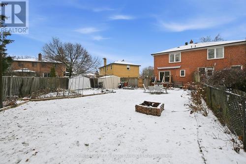 Oversized, Fenced Shared Backyard w/a Stone Patio - 2299 Wiseman Court, Mississauga, ON - Outdoor