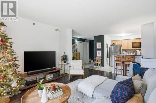 405 - 4450 Fairview Street, Burlington, ON - Indoor Photo Showing Living Room