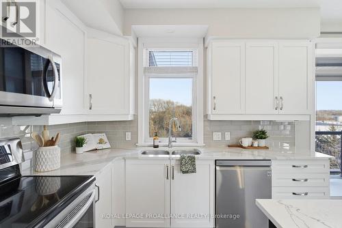 304 - 1109 Millwood Avenue, Brockville, ON - Indoor Photo Showing Kitchen With Double Sink
