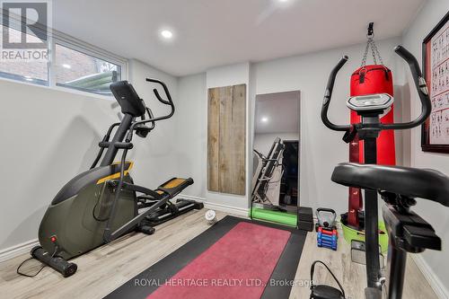 906 Dunlop Street E, Whitby, ON - Indoor Photo Showing Gym Room