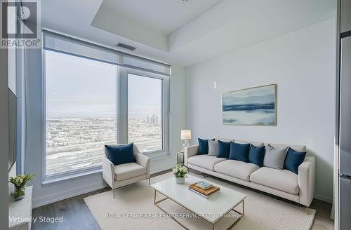 3101 - 395 Square One Drive, Mississauga, ON - Indoor Photo Showing Living Room