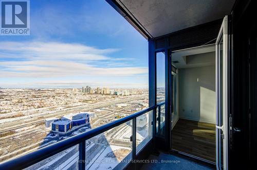3101 - 395 Square One Drive, Mississauga, ON - Outdoor With Balcony With View With Exterior