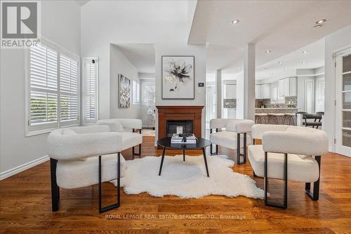 2365 Grand Ravine Drive, Oakville, ON - Indoor With Fireplace