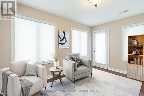 Virtually Staged - 44 Marina Village Drive, Georgian Bay, ON - Indoor Photo Showing Living Room