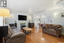 2221 Athol Street, Regina, SK  - Indoor Photo Showing Living Room With Fireplace 