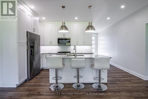 11651 Plank Road, Bayham (Eden), ON - Indoor Photo Showing Kitchen With Stainless Steel Kitchen With Upgraded Kitchen