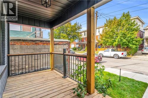 10 Gordon Street, Hamilton, ON - Outdoor With Deck Patio Veranda With Exterior