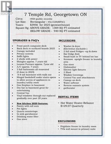 7 Temple Road, Georgetown, ON - Other