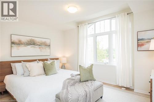 sun-filled large primary - 3355 Thomas Street Unit# 10, Mississauga, ON - Indoor Photo Showing Bedroom