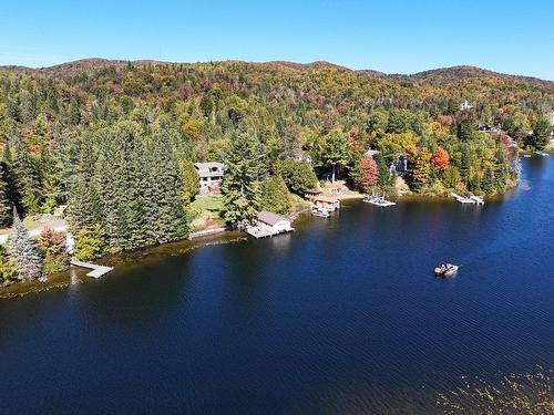 Photo aérienne - 1519 Ch. Du Minto, Saint-Adolphe-D'Howard, QC - Outdoor With Body Of Water With View
