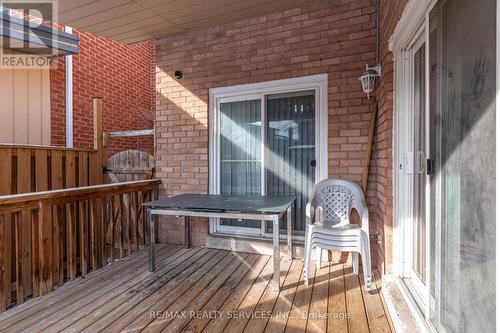 123 Flowertown Avenue, Brampton, ON - Outdoor With Deck Patio Veranda With Exterior