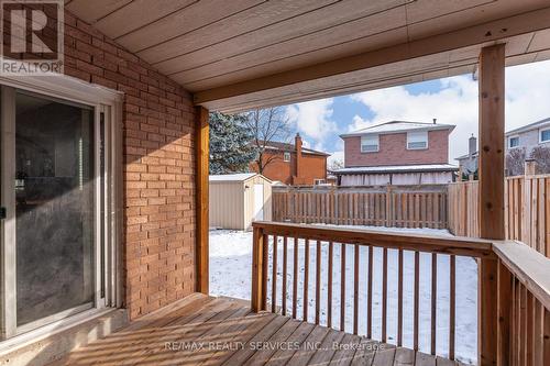 123 Flowertown Avenue, Brampton, ON - Outdoor With Deck Patio Veranda With Exterior