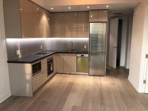 Cuisine - 3303-1188 Av. Union, Montréal (Ville-Marie), QC - Indoor Photo Showing Kitchen With Upgraded Kitchen