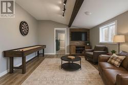 Virtually staged as recreational room - 