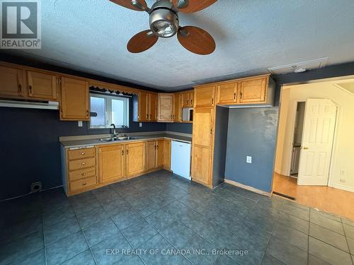 156 Montgomery Avenue, Timmins (Ts - Sw), ON - Indoor Photo Showing Kitchen With Double Sink