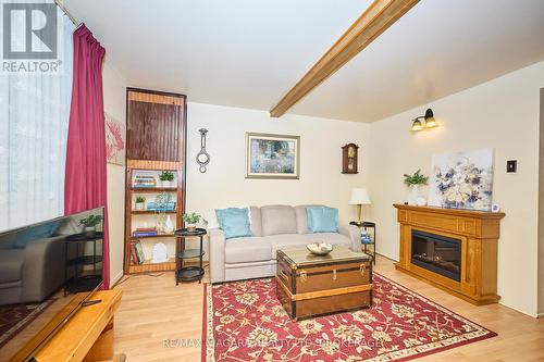 3721 Hibbard Street, Fort Erie (Ridgeway), ON - Indoor Photo Showing Living Room With Fireplace