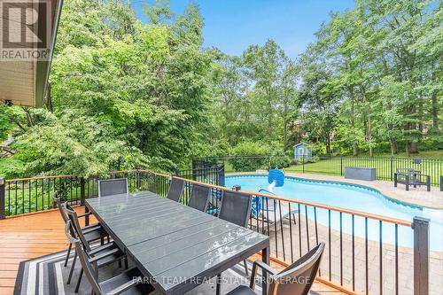 6 Alana Drive, Springwater, ON - Outdoor With In Ground Pool