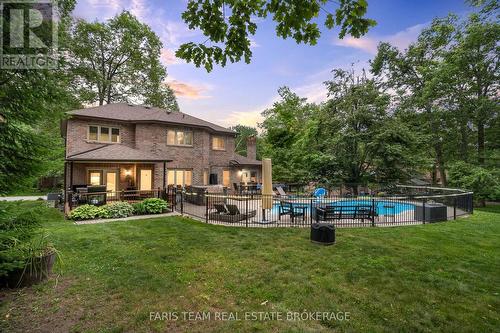 6 Alana Drive, Springwater, ON - Outdoor With In Ground Pool With Backyard