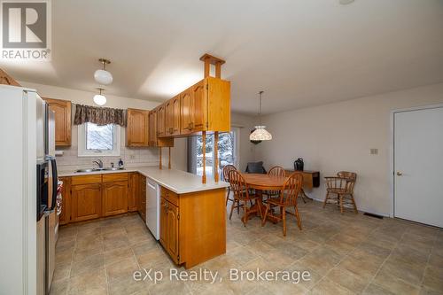 103 Margaret Elizabeth Avenue, Grey Highlands, ON - Indoor Photo Showing Kitchen With Double Sink