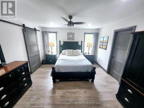 Primary Suite - 1485 Rapid Road, Whitewater Region, ON - Indoor Photo Showing Bedroom